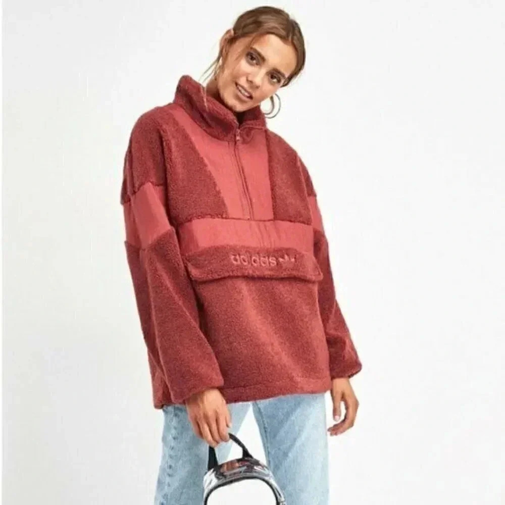 adidas Women Sherpa OTH Jacket Women NEW!